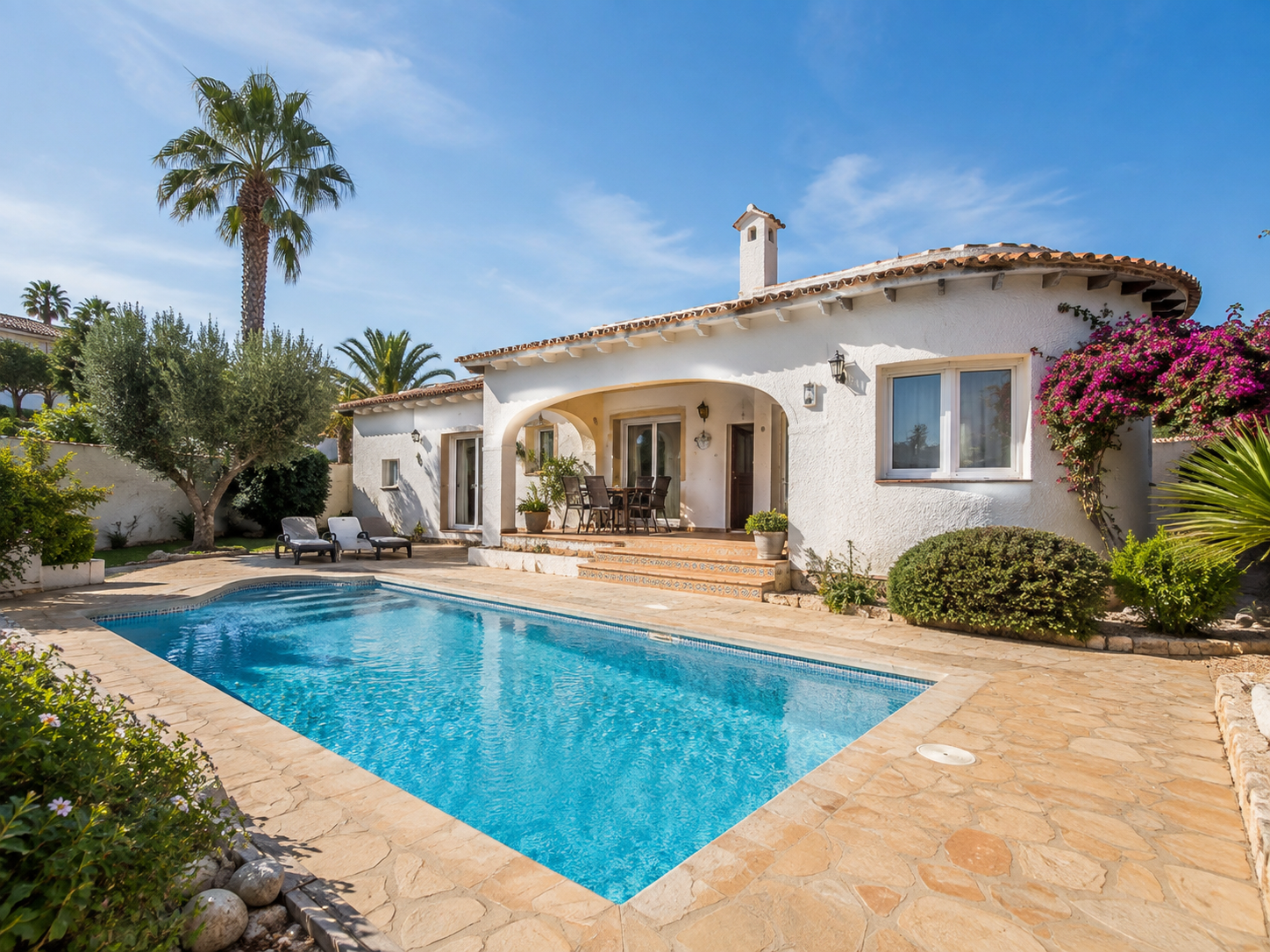Villa med basseng på Costa Blanca